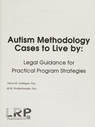 Autism Methodology Cases to Live By