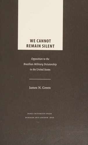 We cannot remain silent