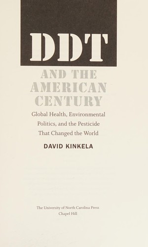 DDT and the American Century