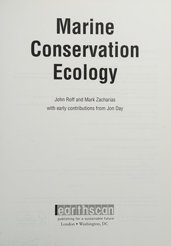 Marine conservation ecology