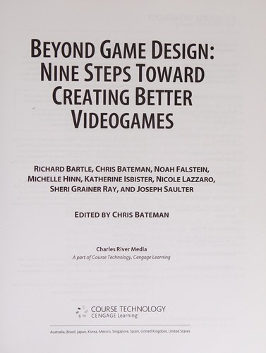 Beyond Game Design