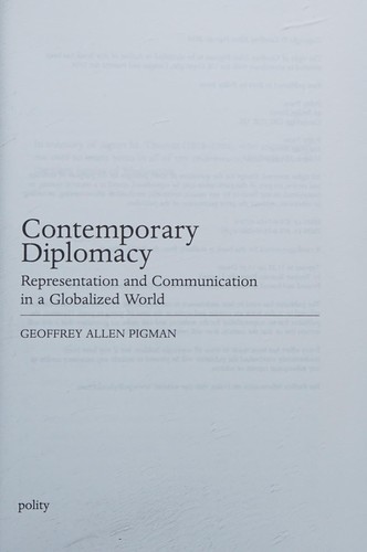 Contemporary Diplomacy
