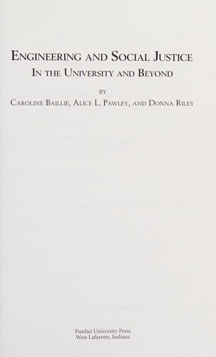 Engineering and Social Justice