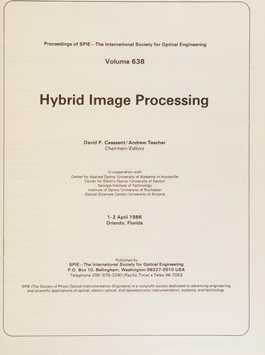 Hybrid Image Processing