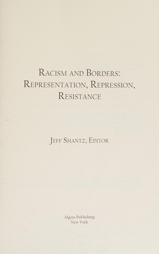 Racism and Borders