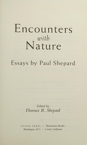 Encounters with nature