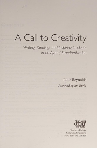 A call to creativity