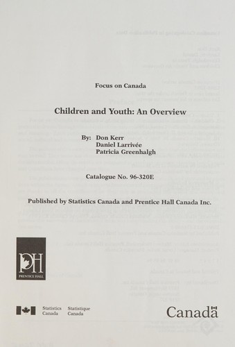 Children and Youth: An Overview