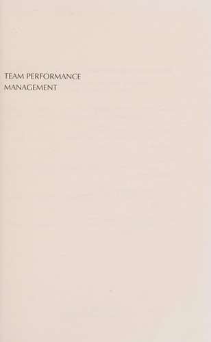 Team performance management