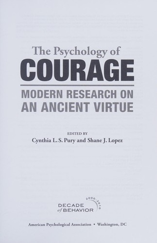 The Psychology of Courage