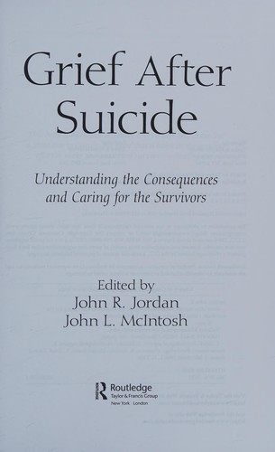 Grief after suicide