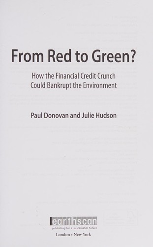 From Red to Green?