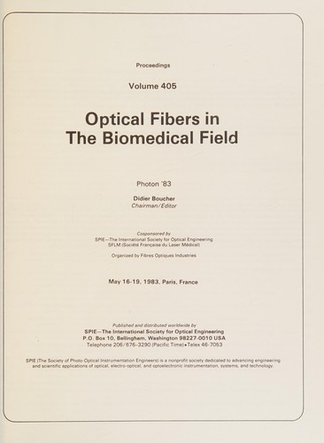 Optical Fibers in the Biomedical Field