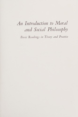 An Introduction to Moral and Social Philosophy