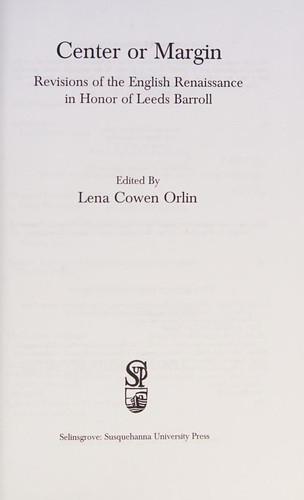 Center or margin
