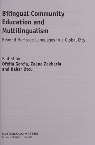 Bilingual community education and multilingualism