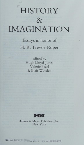 History & imagination