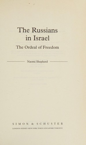 The Russians in Israel