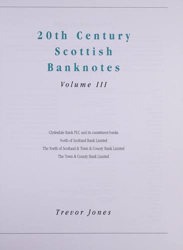 20th Century Scottish Banknotes