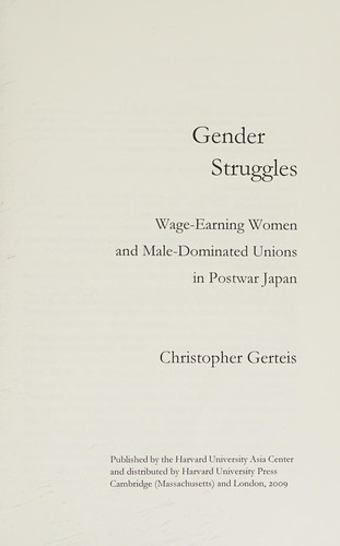 Gender Struggles