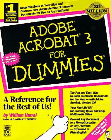 Adobe Acrobat 3 for dummies