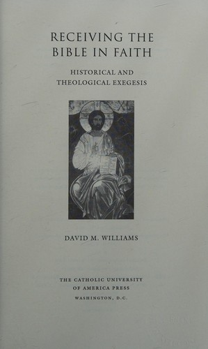 Receiving the Bible in faith