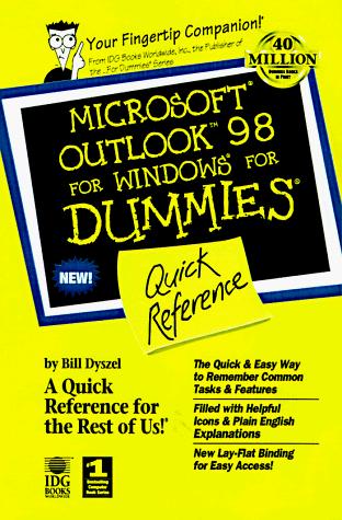 Microsoft Outlook 98 for Windows for dummies quick reference