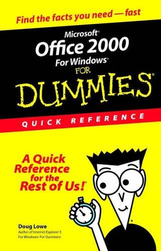 Microsoft Office 2000 for Windows for dummies