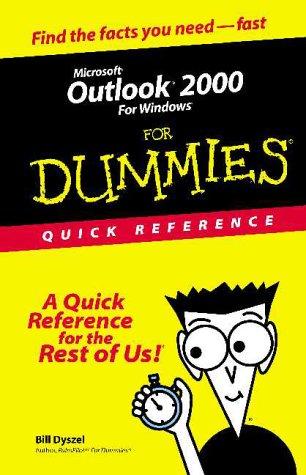 Microsoft Outlook 2000 for Windows: Quick Reference