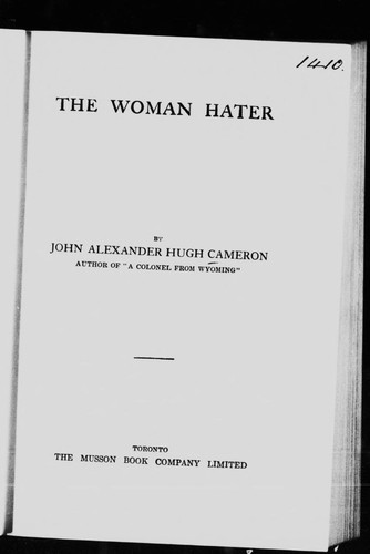 The woman hater