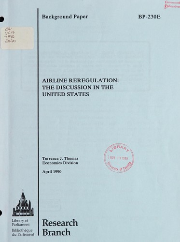 Airline Reregulation
