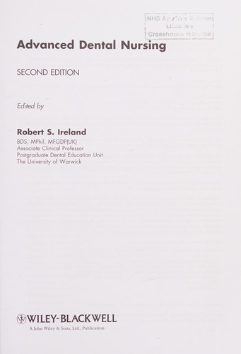 Advanced dental nursing