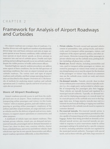 Airport curbside and terminal area roadway operations