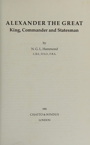 Alexander the Great