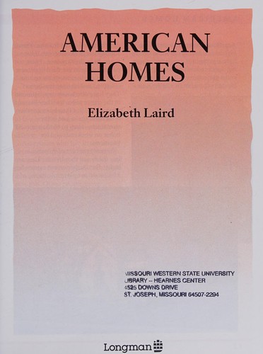 American Homes (American Background Readers)