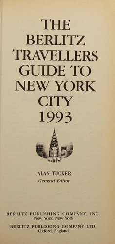The Berlitz Travellers Guide to New York City