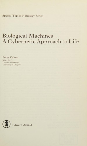Biological Machines
