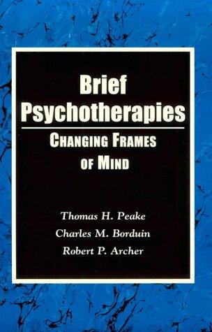 Brief Psychotherapies