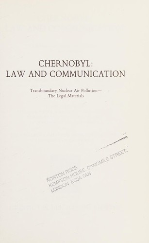 Chernobyl, law and communication