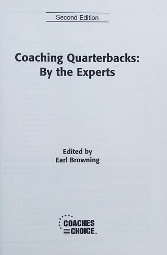 Coaching Quarterbacks
