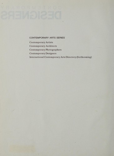 Contemporary designers