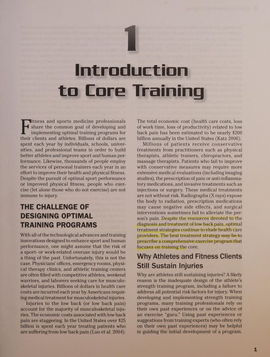 Core Assessment and Training