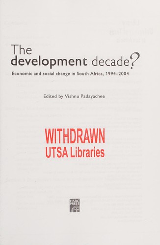 The Development Decade?