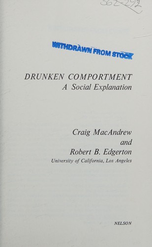 Drunken Comportment