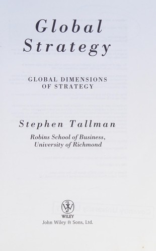 Global strategy