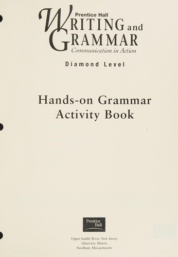Hands On Grammar Activity Book - Level Diamond