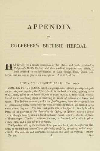 A Herbal of Foreign Plants
