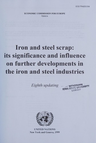 Iron and Steel Scrap