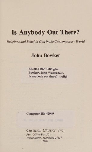 Is anybody out there?