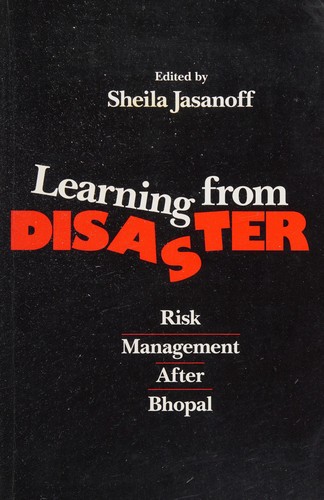 Learning from disaster